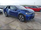 2021 Volkswagen Id.4 Awd Pro S Blue vin: WVGUNPE20MP066398