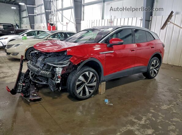 WVGUNPE29NP040738 2022 VOLKSWAGEN ID.4 Red Vista tres cuartos delantera izquierda