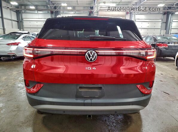 WVGUNPE29NP040738 2022 VOLKSWAGEN ID.4 Red Vista trasera