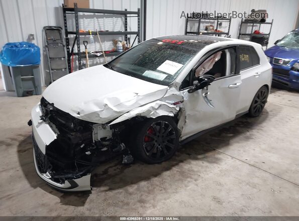 WVW2A7CD3PW148437 2023 VOLKSWAGEN GOLF White Vista tres cuartos delantera izquierda