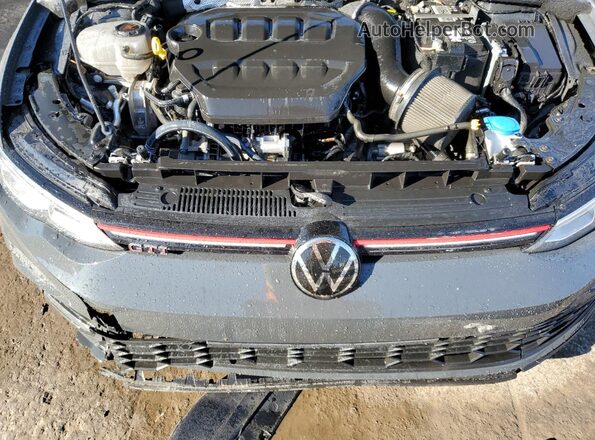 WVW8A7CD2PW193380 2023 VOLKSWAGEN GTI Charcoal Widok wnętrza z tyłu