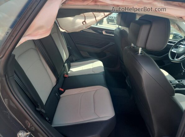 WVWAR7AN6ME013602 2021 VOLKSWAGEN ARTEON Gray Rear seats view