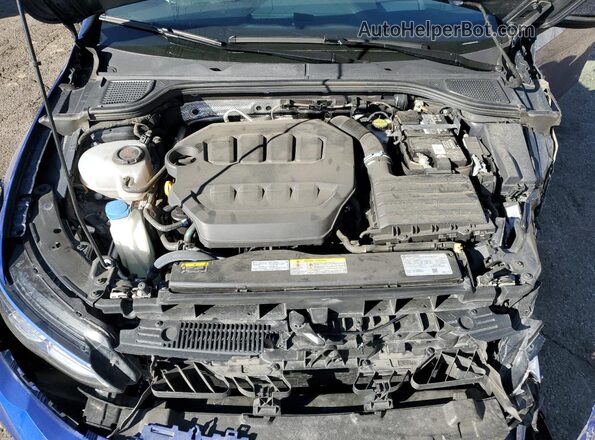 WVWBB7CDXPW192769 2023 VOLKSWAGEN GOLF Синий Вид задней части салона
