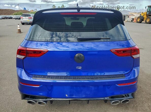 WVWEB7CD4RW230769 2024 VOLKSWAGEN GOLF Синий Вид сзади
