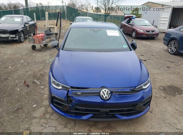 WVWEB7CD4SW217266 2025 VOLKSWAGEN GOLF Blue Instrument cluster view