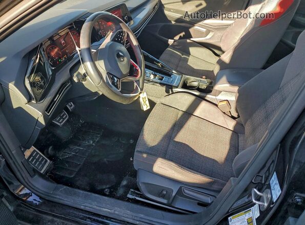 WVWGA7CDXPW146741 2023 VOLKSWAGEN GTI Черный Вид салона спереди