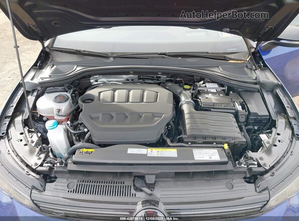 WVWKB7CD6SW246884 2025 VOLKSWAGEN GOLF Blue Rear view