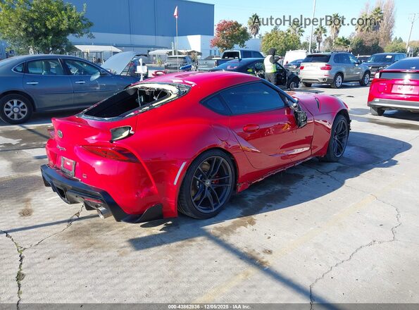 WZ1DB0C04NW048386 2022 TOYOTA GR SUPRA Red Trasero derecho