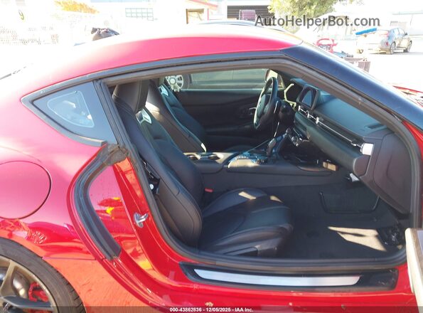 WZ1DB0C04NW048386 2022 TOYOTA GR SUPRA Red Vista interior delantera