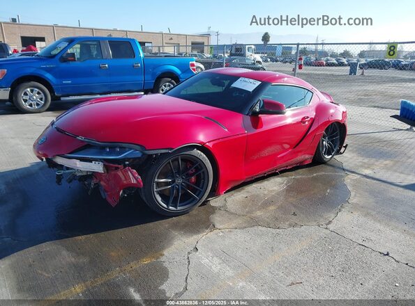 WZ1DB0C04NW048386 2022 TOYOTA GR SUPRA Red Vista tres cuartos delantera izquierda