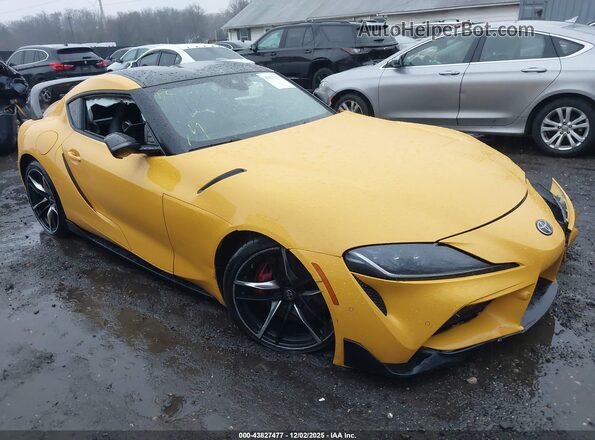 WZ1DB0C06MW040093 2021 TOYOTA GR SUPRA Yellow Przód prawy
