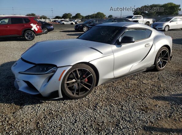 WZ1DB0C08MW036353 2021 TOYOTA SUPRA Серебряный Передняя левая четверть