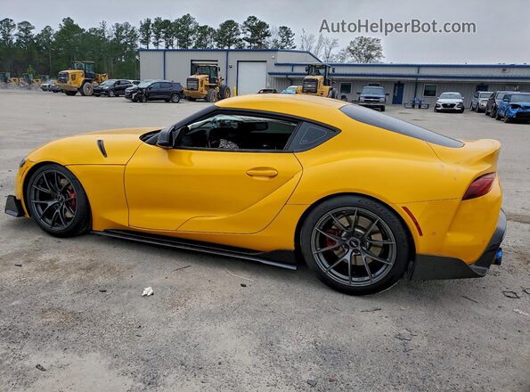 WZ1DB0C09MW043280 2021 TOYOTA SUPRA Желтый Задняя левая четверть