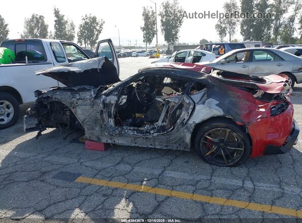 WZ1DB0C0XMW042641 2021 TOYOTA GR SUPRA Красный Вид задней части салона