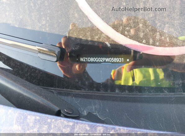WZ1DB0G02PW058931 2023 TOYOTA GR SUPRA Blue Вид підкапотного простору