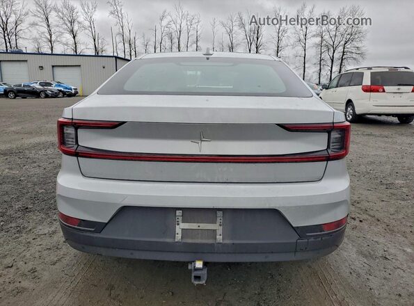 YSMEG3KA2PL114278 2023 POLESTAR 2 Silver Widok z tyłu