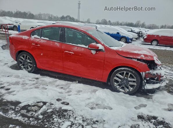 YV126MFL3J2450600 2018 VOLVO S60 Red Առջևի աջ