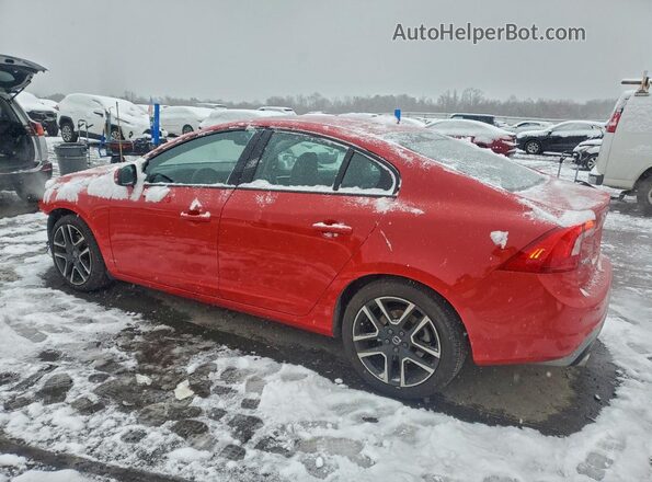 YV126MFL3J2450600 2018 VOLVO S60 Red Հետևի ձախ