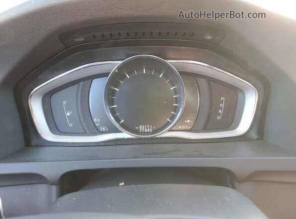 YV140MTL2J2457729 2018 VOLVO S60 Серый Вид щитка приборов