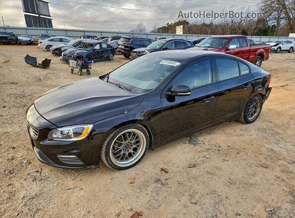 YV140MTL7H2425806 2017 VOLVO S60 Black Vista tres cuartos delantera izquierda