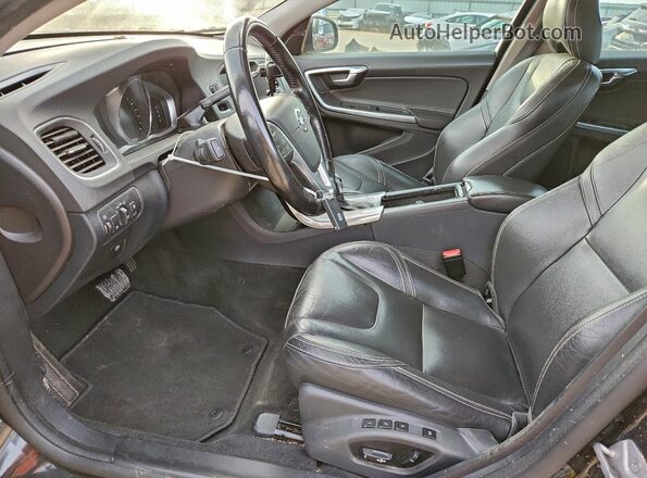 YV140MTL7H2425806 2017 VOLVO S60 Black Vista interior delantera