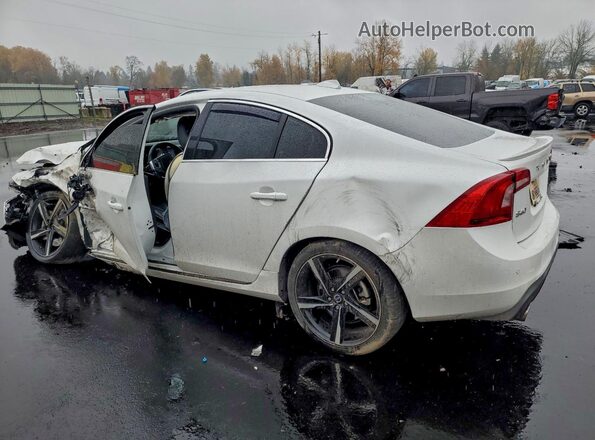 YV1902TS5G2393566 2016 VOLVO S60 White უკანა მარცხენა