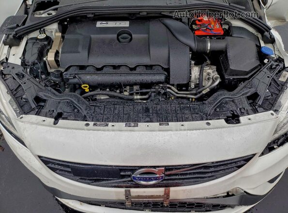 YV1902TS5G2393566 2016 VOLVO S60 White უკანა სალონის ხედი