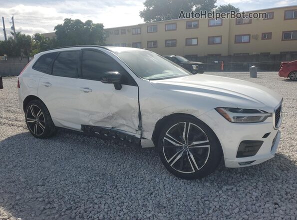 YV4102DM3L1585438 2020 VOLVO XC60 Белый Передняя правая четверть