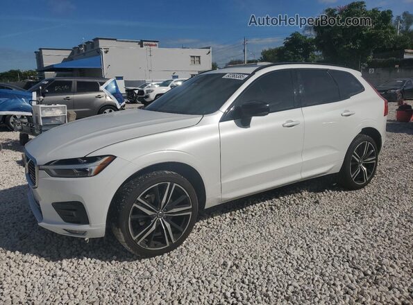 YV4102DM3L1585438 2020 VOLVO XC60 Белый Передняя левая четверть