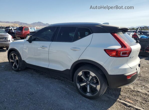 YV4162UK5K2116986 2019 VOLVO XC40 Белый Задняя левая четверть
