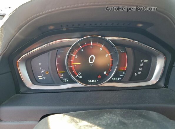 YV440MBX2G1263174 2016 VOLVO XC70 Brown Widok zestawu wskaźników