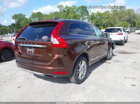YV440MDK3G2785906 2016 VOLVO XC60 Бордовый Задняя правая четверть