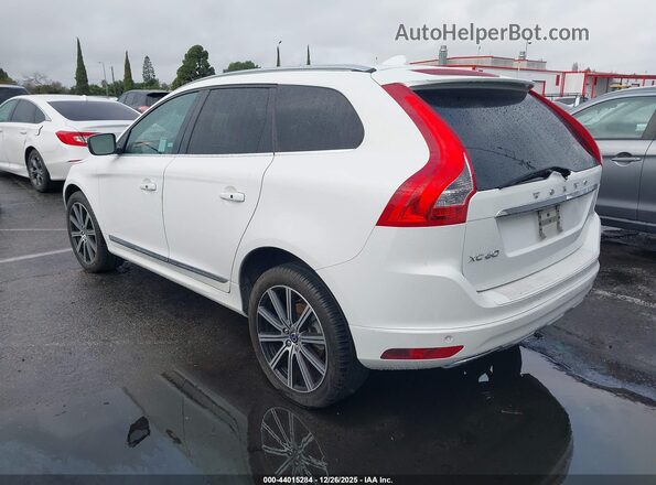 YV440MDM0G2887908 2016 VOLVO XC60 Белый Задняя левая четверть