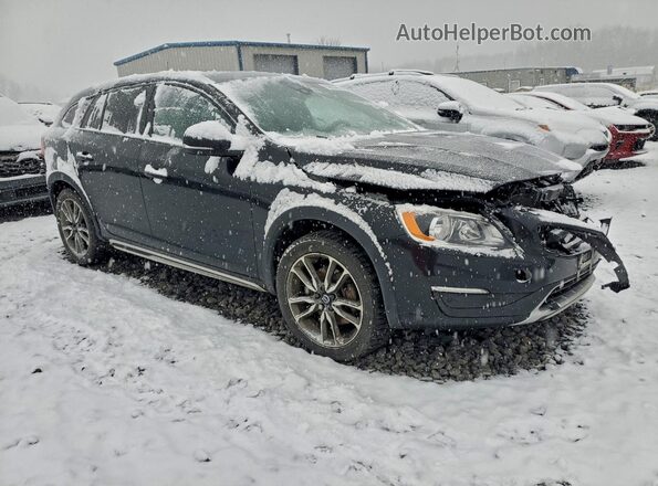 YV440MWK6J2057047 2018 VOLVO V60 Черный Передняя правая четверть