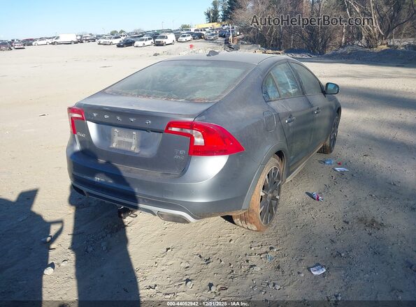 YV4612UM3G2000585 2016 VOLVO S60 CROSS COUNTRY Gray უკანა მარჯვენა