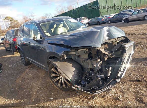 YV4A22PL0M1753700 2021 VOLVO XC90 Синий Передняя правая четверть