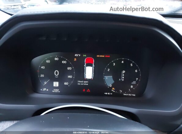 YV4A22PL4N1856927 2022 VOLVO XC90 Серый Вид задних сидений