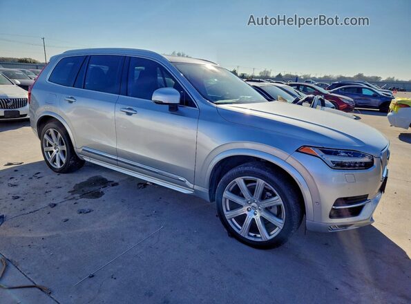 YV4A22PL6G1017199 2016 VOLVO XC90 Серебряный Передняя правая четверть