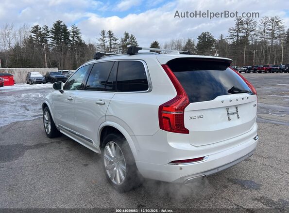 YV4BC0PL8H1109373 2017 VOLVO XC90 HYBRID White უკანა მარცხენა