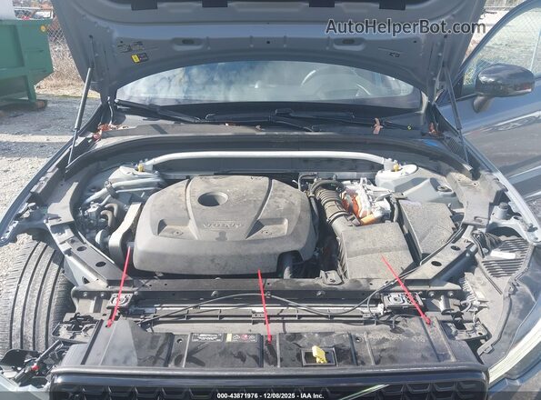 YV4BK0DP7N1941339 2022 VOLVO XC60 RECHARGE PLUG-IN HYBRID Gray Vista trasera
