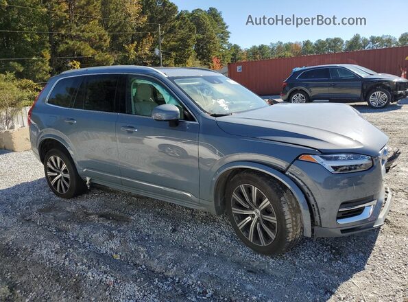 YV4BR0CLXN1803787 2022 VOLVO XC90 Синий Передняя правая четверть