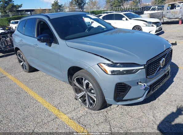 YV4BR0DM3N1965512 2022 VOLVO XC60 RECHARGE PLUG-IN HYBRID Gray Przód prawy