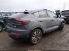 2023 Volvo C40 Recharge Pure Electric Twin Plus Gray vin: YV4ED3GL9P2053657