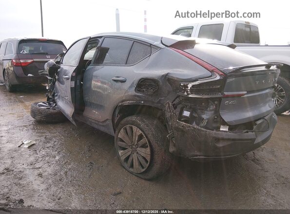 YV4ED3GL9P2053657 2023 VOLVO C40 RECHARGE PURE ELECTRIC Gray Tył lewy