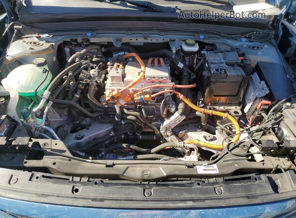 YV4ED3GM2P2031458 2023 VOLVO C40 Синий Вид задней части салона