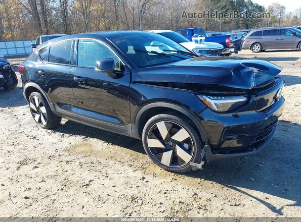YV4ED3GM3P2063352 2023 VOLVO C40 RECHARGE PURE ELECTRIC Черный Передняя правая четверть