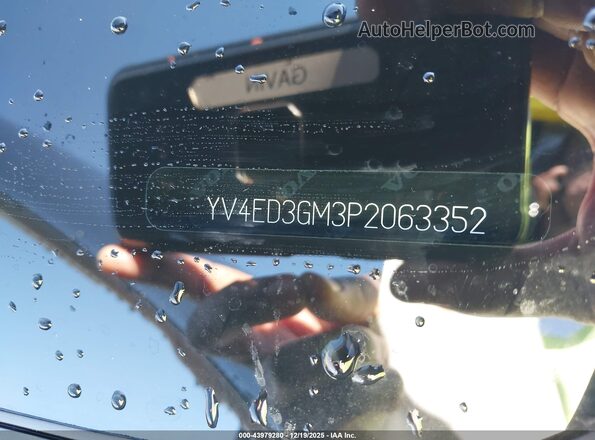 YV4ED3GM3P2063352 2023 VOLVO C40 RECHARGE PURE ELECTRIC Черный 