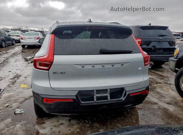 YV4ED3URXM2449519 2021 VOLVO XC40 Gray Вид ззаду