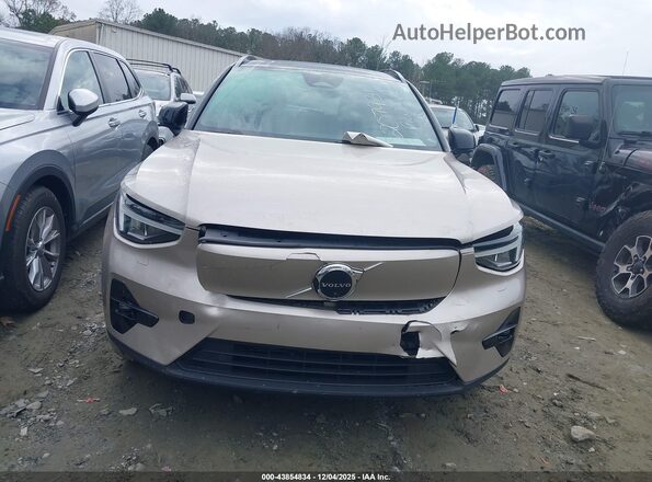 YV4ED3UW2P2070931 2023 VOLVO XC40 RECHARGE PURE ELECTRIC Бежевый Вид щитка приборов