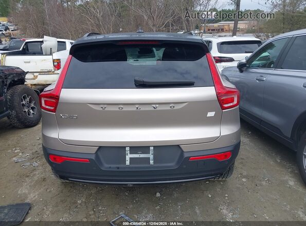 YV4ED3UW2P2070931 2023 VOLVO XC40 RECHARGE PURE ELECTRIC Бежевый 
